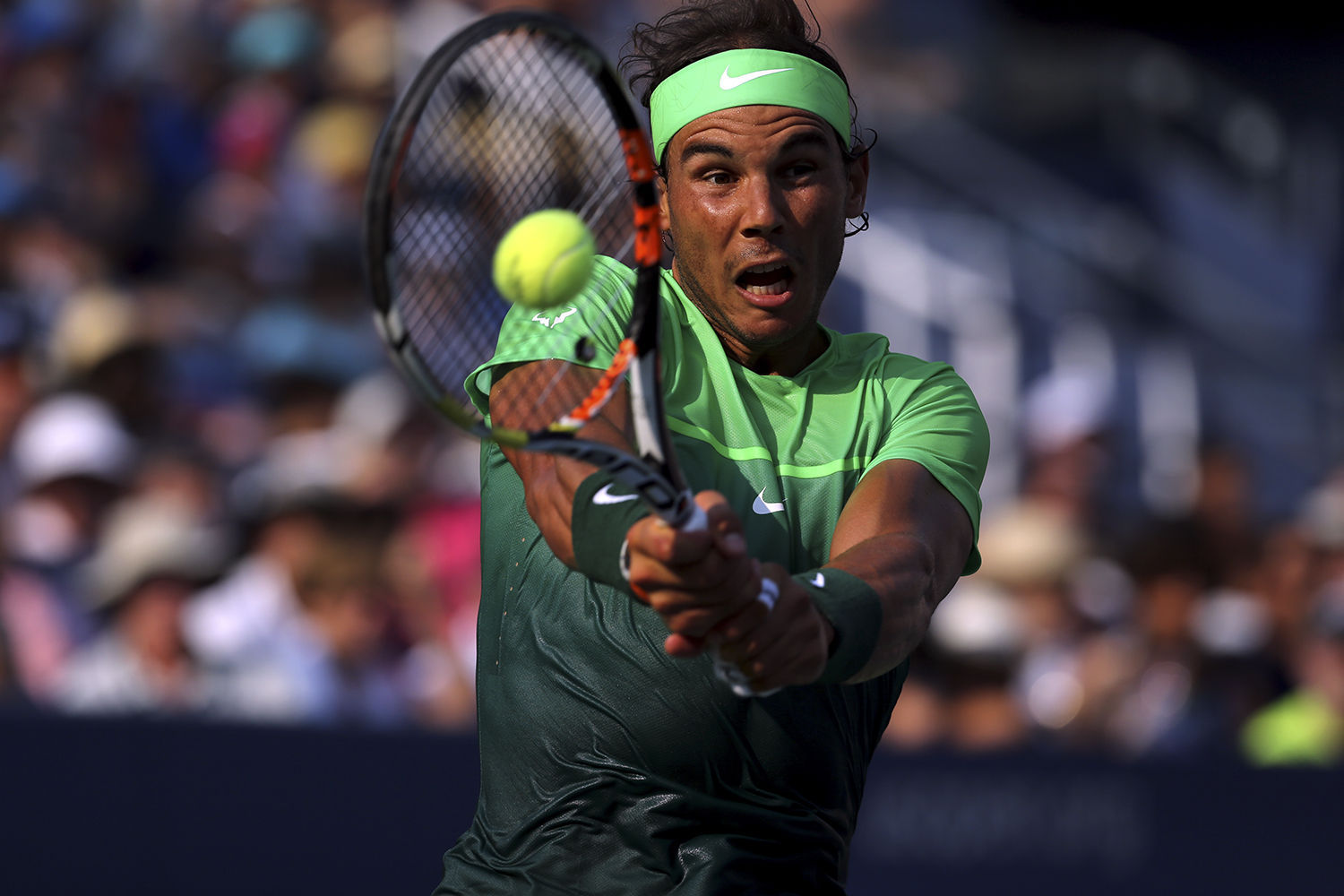 Rafael Nadal, 
2015 U.S. Open : Tennis : Photography by Adam Stoltman: Sports Photography, The Arts, Portraiture, Travel, Photojournalism and Fine Art in New York