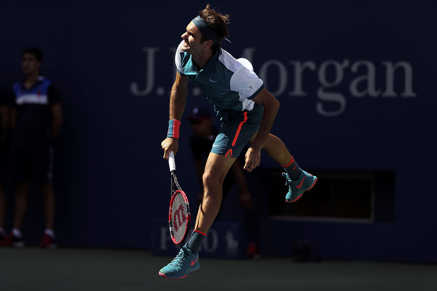 Roger Federer, 
2015 U.S. Open : Sports : Photography by Adam Stoltman: Sports Photography, The Arts, Portraiture, Travel, Photojournalism and Fine Art in New York