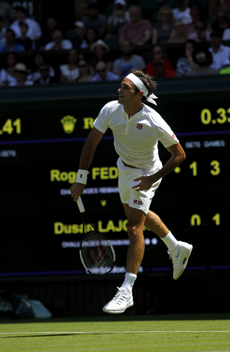 <h4 style="text-transform:uppercase">Roger Federer serving on Centre Court at Wimbledon</h4>
<div class="captiontext">

</div>




Roger Federer
Wimbledon 2018 : Limited Editions : Photography by Adam Stoltman: Sports Photography, The Arts, Portraiture, Travel, Photojournalism and Fine Art in New York