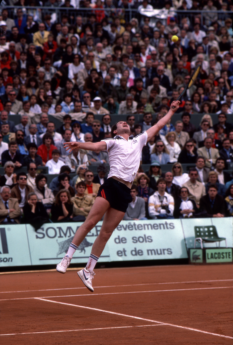 John McEnroe
French Open, 1984 : Historical Tennis  : Photography by Adam Stoltman: Sports Photography, The Arts, Portraiture, Travel, Photojournalism and Fine Art in New York