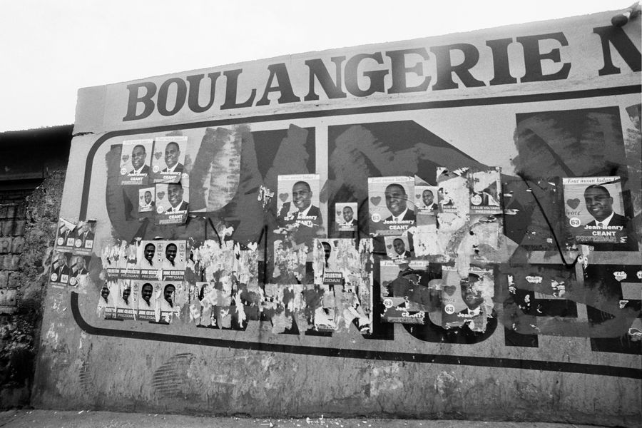 Election posters, Port Au Prince : Haiti : Photography by Adam Stoltman: Sports Photography, The Arts, Portraiture, Travel, Photojournalism and Fine Art in New York