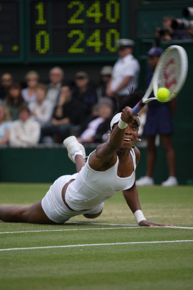 Venus Williams, 
Wimbledon, 2007 : Sports : Photography by Adam Stoltman: Sports Photography, The Arts, Portraiture, Travel, Photojournalism and Fine Art in New York