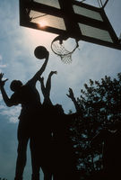 Street Basketball, 
Greenwich Village, N.Y.  - © Adam Stoltman. All rights reserved.