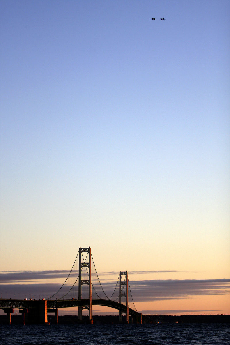 Mackinac Bridge, Straits of Mackinac, Michigan : Nature : Photography by Adam Stoltman: Sports Photography, The Arts, Portraiture, Travel, Photojournalism and Fine Art in New York