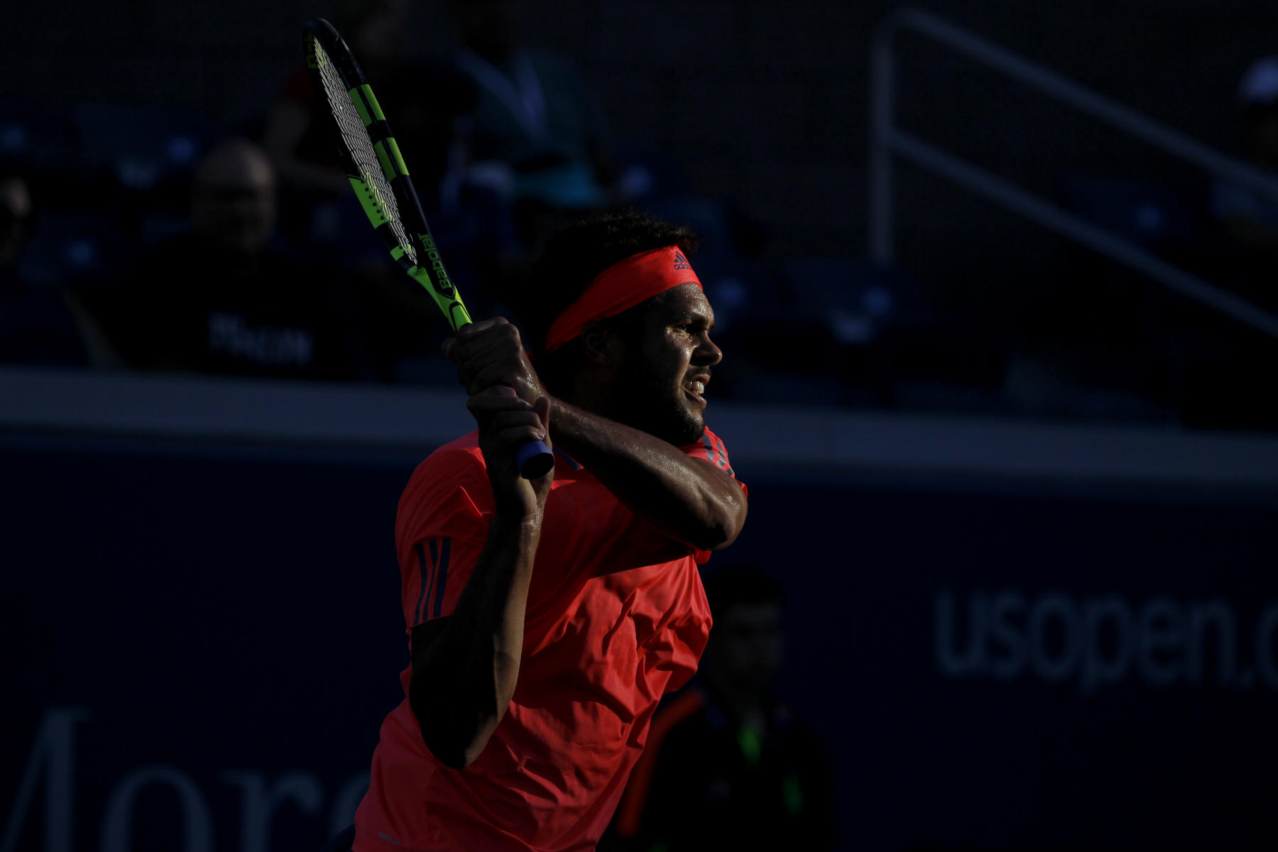 Jo-Wilfried Tsonga, 
2016 U.S. Open : Sports : Photography by Adam Stoltman: Sports Photography, The Arts, Portraiture, Travel, Photojournalism and Fine Art in New York