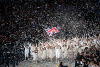 Great Britain team entering the Olympic Stadium during the Opening Ceremonies of the London Olympics. - © Adam Stoltman. All rights reserved.