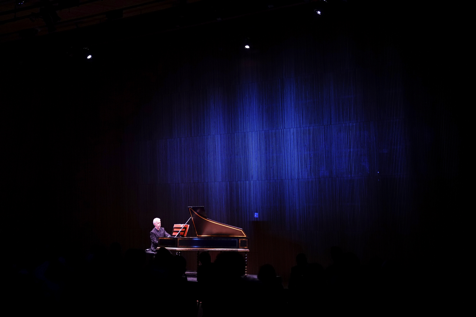 Goldberg Variations at the Dimenna Center, Orchestra of St. Lukes.  Pierre Hantai, Harpsichord.  6/19/2019 : The Arts : Photography by Adam Stoltman: Sports Photography, The Arts, Portraiture, Travel, Photojournalism and Fine Art in New York