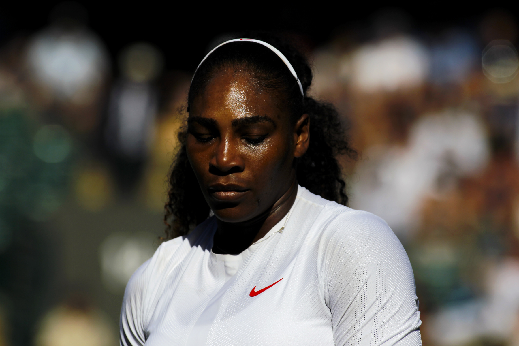 <h4 style="text-transform:uppercase">Serena Williams at Wimbledon, 2018</h4>
<div class="captiontext">
Serena Williams' intensity on court has always been evident in the ferocity of her game.  Here at Wimbledon in 2018 and in the later stages of her career, the bright late afternoon sun and thoughtful moment combined to reflect that same intensity on a face which has seen and weathered countless epic battles and duels. 
</div>



 : Limited Editions : Photography by Adam Stoltman: Sports Photography, The Arts, Portraiture, Travel, Photojournalism and Fine Art in New York