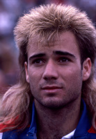 Andre Agassi
US Open, 1989 - © Adam Stoltman. All rights reserved.