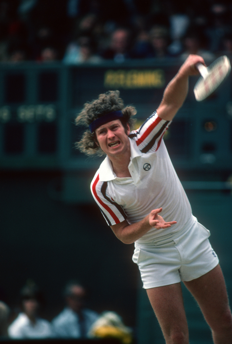 John McEnroe
Wimbledon, 1980