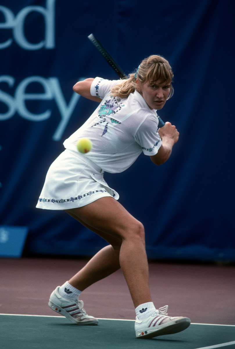 Steffi Graf
US Open, 1989 : Historical Tennis  : Photography by Adam Stoltman: Sports Photography, The Arts, Portraiture, Travel, Photojournalism and Fine Art in New York