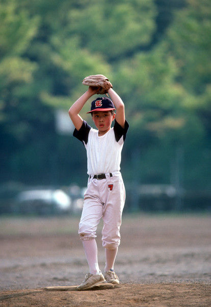 Little League Pitcher, Tokyo : Places : Photography by Adam Stoltman: Sports Photography, The Arts, Portraiture, Travel, Photojournalism and Fine Art in New York