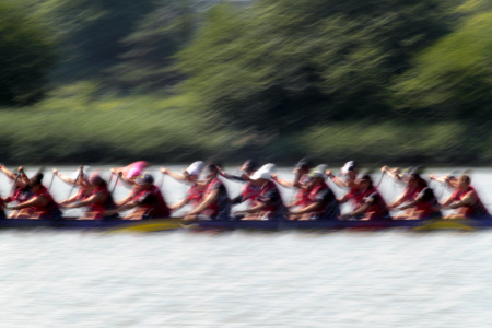 Dragon Boat Race, Corona-Flushing Meadow Park, Queens